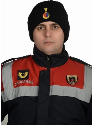 TİM42 Jandarma Asayiş Kışlık Örgü Bere Kokartlı