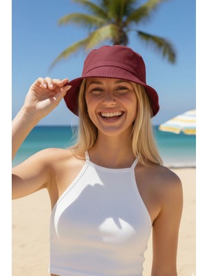 Ritagarcia Uniseks Bucket Balıkçı Şapka - Pamuklu Yazlık Güneş Şapkası