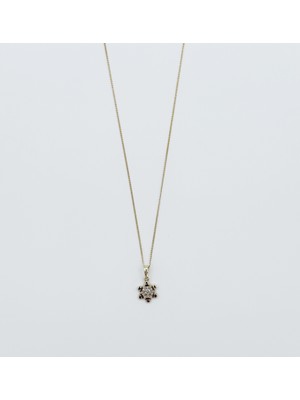 Mavika Jewellery 14K Gold Plated Snow Kolye