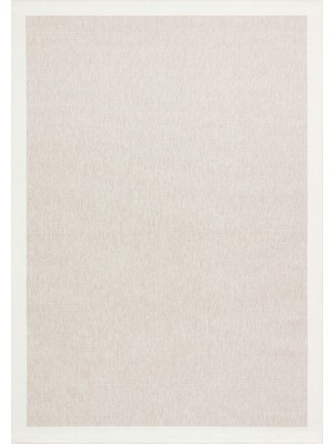 Cool Halı Grande Bej Krem Rengi Çerçeveli Kaymaz Modern Ince Yumuşak Balkon Country Salon Oturma Odası Halısı