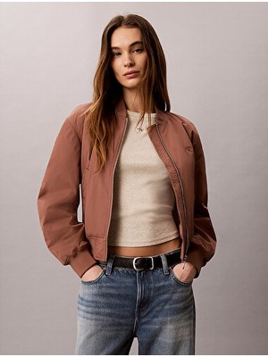 Calvin Klein Kadın Essential Naylon Bomber Ceket
