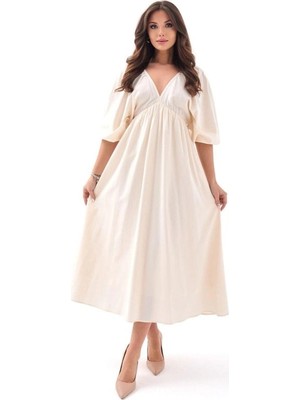 Stores36 6276 Elbise-Bej