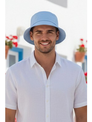 Elif İç Giyim Ritagarcia Erkek Bucket Balıkçı Şapka - Pamuklu Yazlık Güneş Şapkası