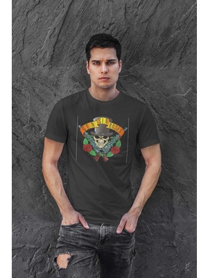 Buzagi Guns'n Roses Dijital Baskı Regular Unisex Tişört