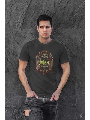 Buzagi Slayer Dijital Baskı Regular Unisex Tişört