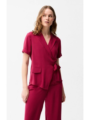 Love My Body Anvelop Bluz Mürdüm 115L7820012