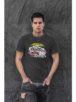 Buzagi Anthrax Dijital Baskı Regular Unisex Tişört