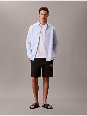 Calvin Klein Erkek Terry Grafik Detaylı Şort