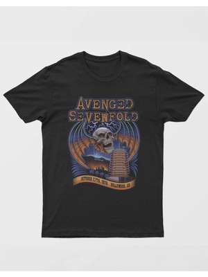 Buzagi Avenged Sevenfold Dijital Baskı Regular Unisex Tişört