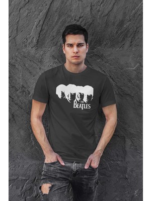 Buzagi The Beatles Dijital Baskı Regular Unisex Tişört