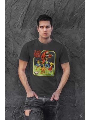 Buzagi Raise Dijital Baskı Regular Unisex Tişört