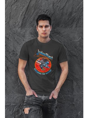 Buzagi Judas Priest Dijital Baskı Regular Unisex Tişört
