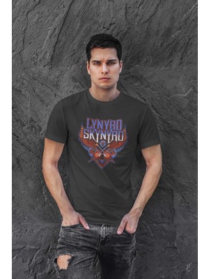 Buzagi Lynyrd Skynyrd Dijital Baskı Regular Unisex Tişört