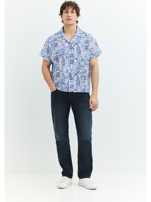 Denim Trip Leon Regular Fit Koyu Indigo Erkek Jean Pantolon