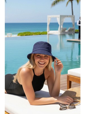 Ritagarcia Uniseks Bucket Balıkçı Şapka - Pamuklu Yazlık Güneş Şapkası