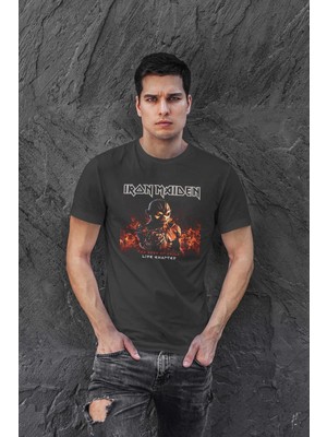 Buzagi Iron Maiden Dijital Baskı Regular Unisex Tişört