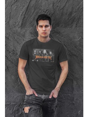 Buzagi Megadeth Dijital Baskı Regular Unisex Tişört