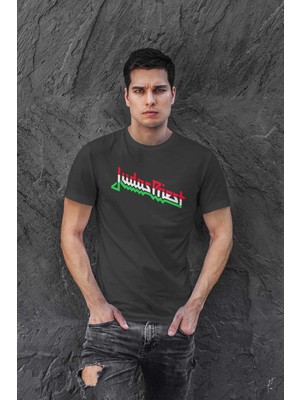Buzagi Judas Priest Dijital Baskı Regular Unisex Tişört