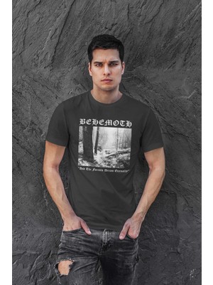 Buzagi Behemoth Dijital Baskı Regular Unisex Tişört