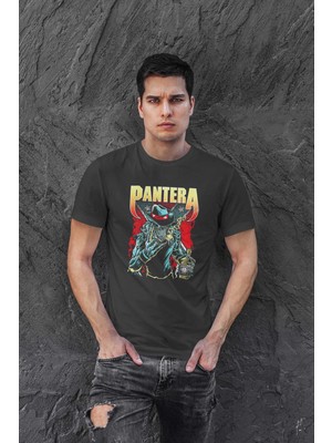 Buzagi Pantera Dijital Baskı Regular Unisex Tişört