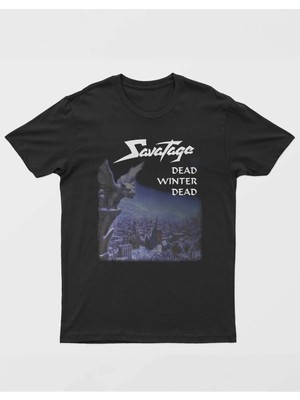 Buzagi Savatage Dijital Baskı Regular Unisex Tişört
