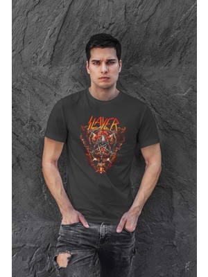 Buzagi Slayer Dijital Baskı Regular Unisex Tişört