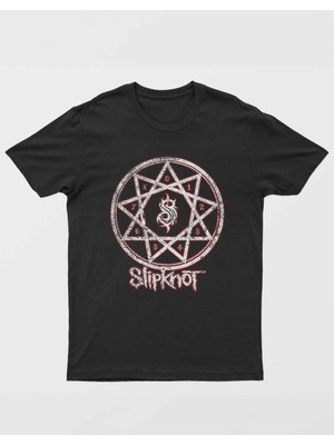 Buzagi Slipknot Dijital Baskı Regular Unisex Tişört