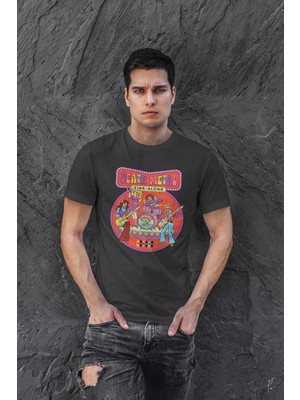 Buzagi Death Metal Dijital Baskı Regular Unisex Tişört