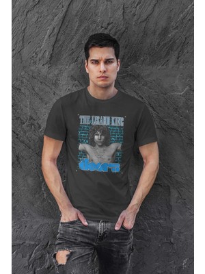 Buzagi The Doors Dijital Baskı Regular Unisex Tişört