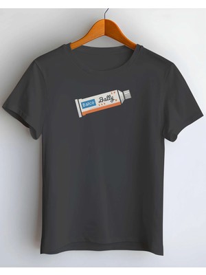 Buzagi Balcobally Dijital Baskı Regular Kalıp Siyah Unisex Tişört