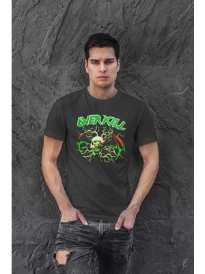 Buzagi Overkill Dijital Baskı Regular Unisex Tişört