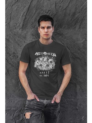 Buzagi Helloween Dijital Baskı Regular Unisex Tişört