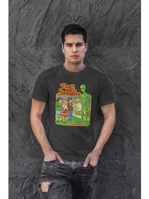 Buzagi Don't Talk Dijital Baskı Regular Unisex Tişört