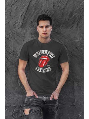 Buzagi The Rolling Stones Dijital Baskı Regular Unisex Tişört