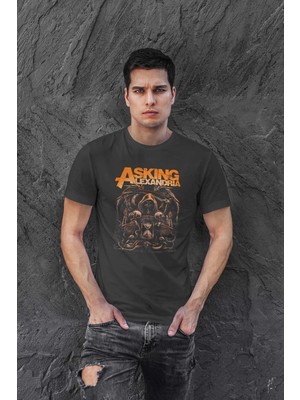Buzagi Asking Alexandria Dijital Baskı Regular Unisex Tişört