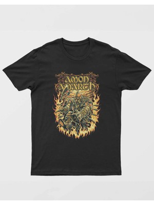 Buzagi Amon Amarth Dijital Baskı Regular Unisex Tişört