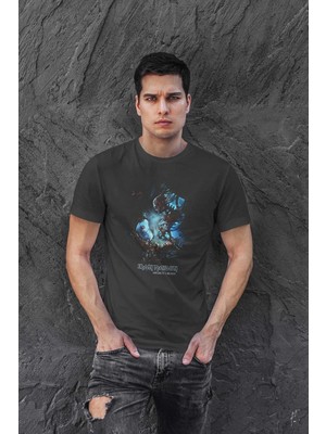 Buzagi Iron Maiden Dijital Baskı Regular Unisex Tişört
