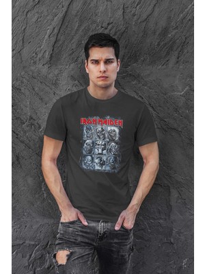 Buzagi Iron Maiden Dijital Baskı Regular Unisex Tişört