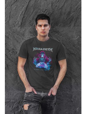 Buzagi Megadeth Dijital Baskı Regular Unisex Tişört