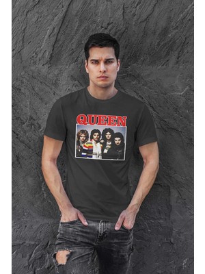 Buzagi Queen Dijital Baskı Regular Unisex Tişört