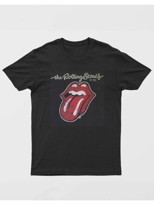 Buzagi The Rolling Stones Dijital Baskı Regular Unisex Tişört