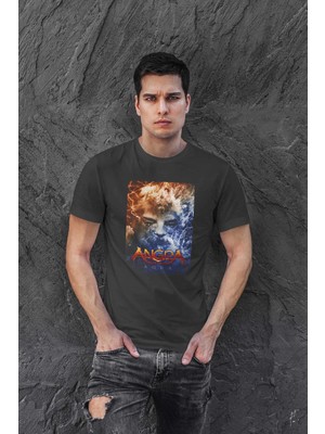 Buzagi Angra Dijital Baskı Regular Unisex Tişört