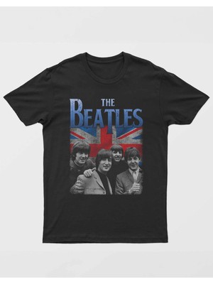 Buzagi The Beatles Dijital Baskı Regular Unisex Tişört