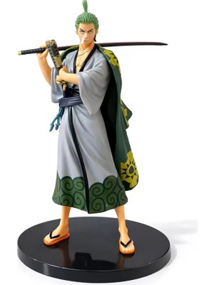 Marsilyan Anime One Piece Roronoa Zoro Figürü 17 cm