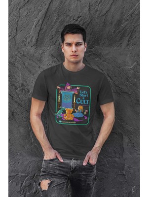 Buzagi Cult Dijital Baskı Regular Unisex Tişört