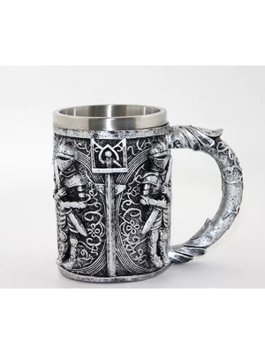 Marsilyan Paslanmaz Çelik Şövalye Kupa Bardak (Büyük Boy)