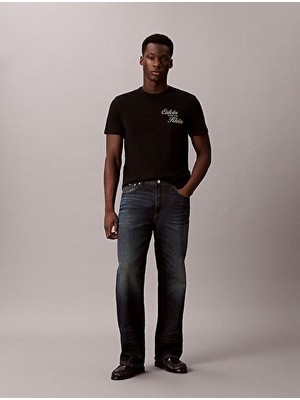 Calvin Klein Erkek 30S Grafik Detaylı T-Shirt