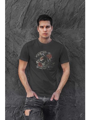 Buzagi Guns'n Roses Dijital Baskı Regular Unisex Tişört