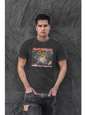 Buzagi Iron Maiden Dijital Baskı Regular Unisex Tişört