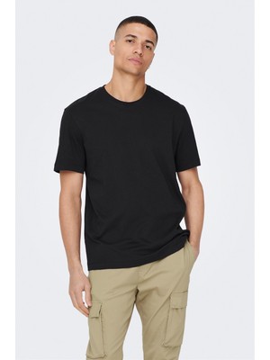 Vans Onsmax Lıfe Ss Stıtch Tee Noos Erkek Siyah T-Shirt - 22025208
